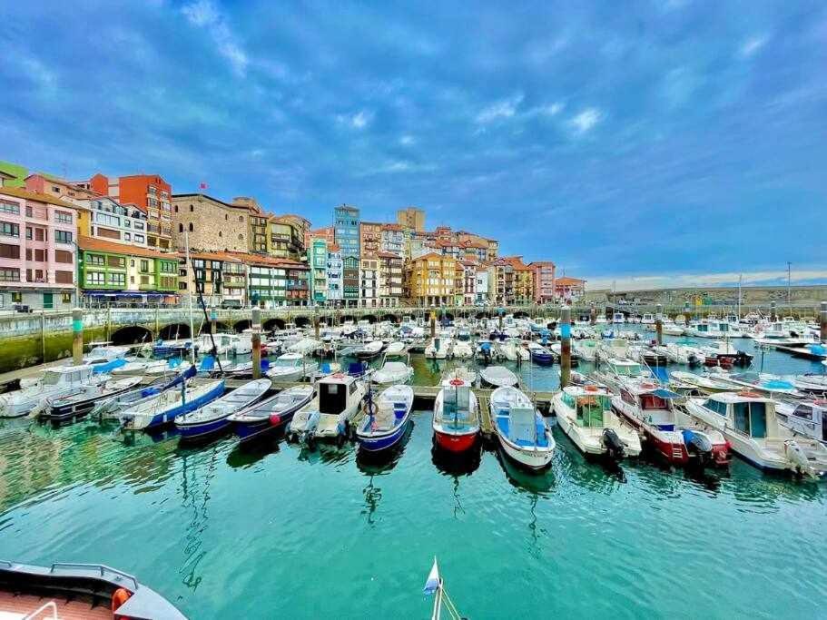 Andra Mari Etxea Apartamento En Parte Antigua Bermeo Exteriör bild
